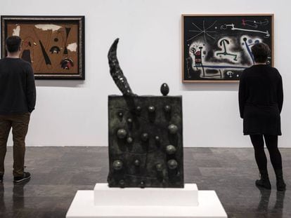 Exposici&oacute;n &#039;Joan Mir&oacute;, orden y desorden&#039; en el Instituto Valenciano de Arte Moderno (IVAM). 
 