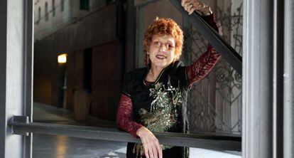 Judy Chicago, en el Azkuna Zentroa de Bilbao.