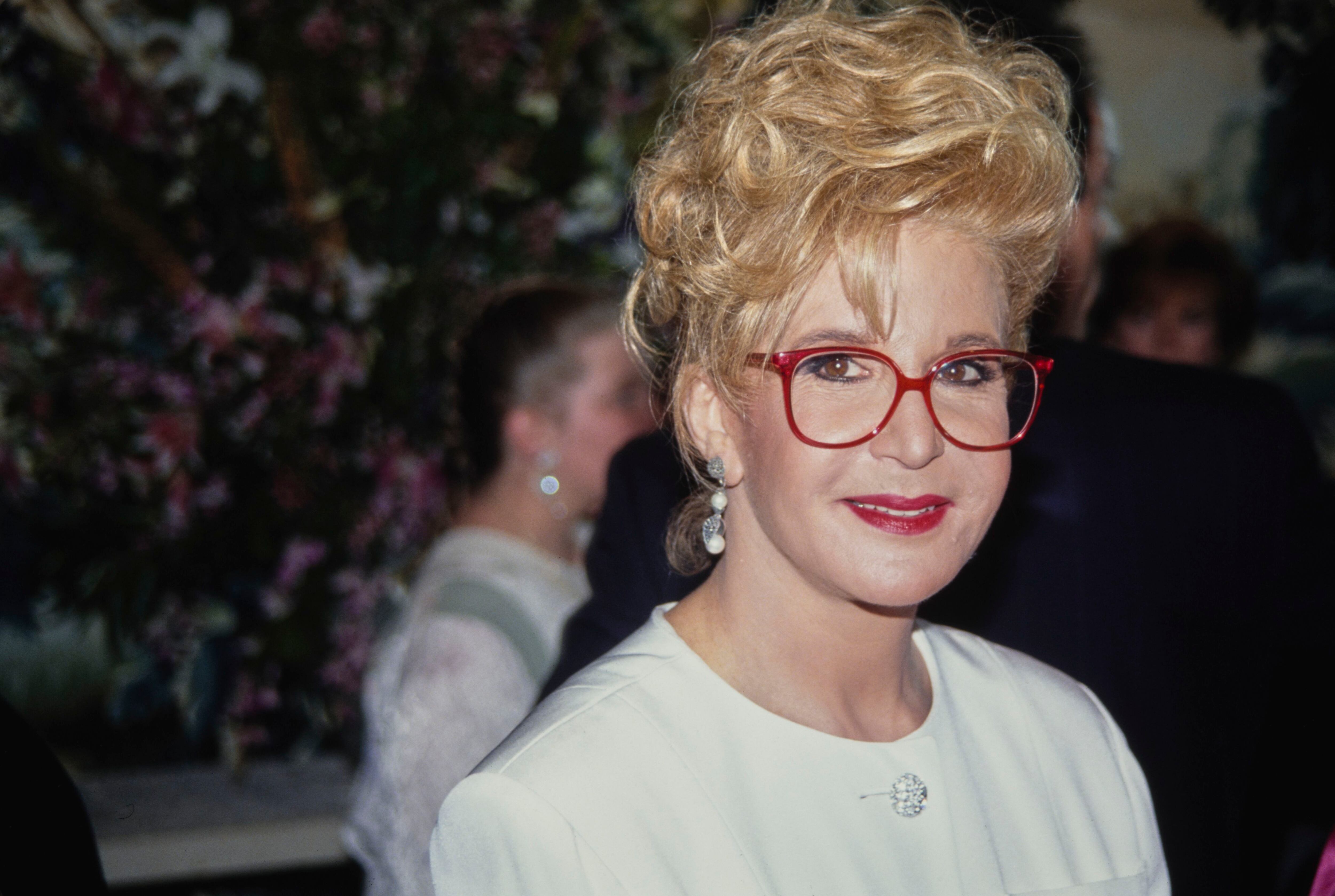 Sally Jessy Raphael en los Emmy de 1992.