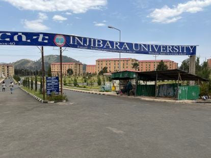 La Universidad de Injibara ha acogido a alumnos de centros universitarios afectados por la guerra en la región de Amhara, 8 de abril de 2022.