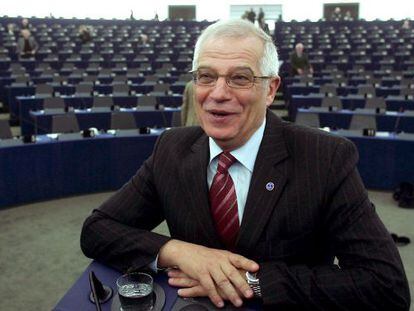 Josep Borrell, en el Parlamento Europeo. 