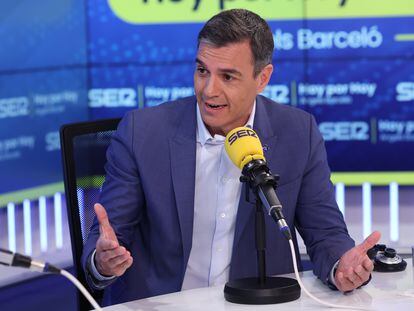 Àngels Barceló entrevista a Pedro Sánchez, candidato socialista y presidente del Gobierno, julio de 2023.