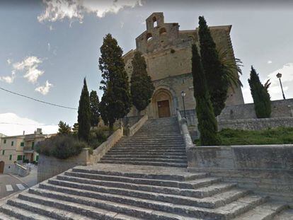 Iglesia de San Lorenzo en la localidad mallorquina de Selva, donde ocurrieron los hechos. 