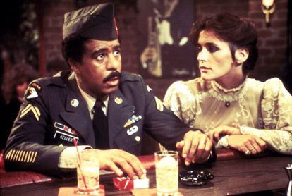 Richard Pryor y Margot Kidder en 'Un héroe en apuros' del año 1981.