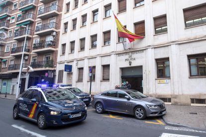 Sede de la Jefatura Superior de la Policía Nacional en Murcia.
