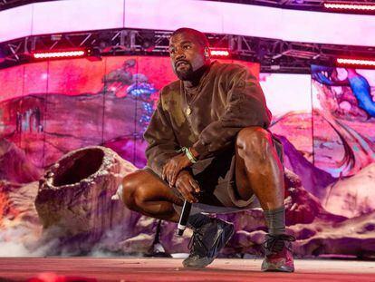 Kanye West, en Festival de Coachella de este 2019. 