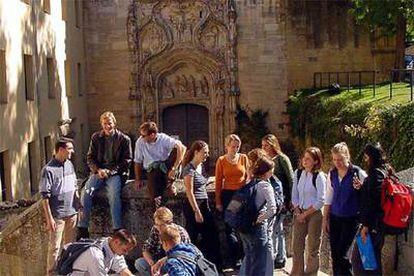 Alumnos de la Universidad SEK de Segovia.