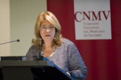 Elvira Rodríguez, presidenta de la CNMV.