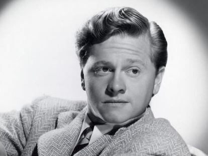 El actor Mickey Rooney.