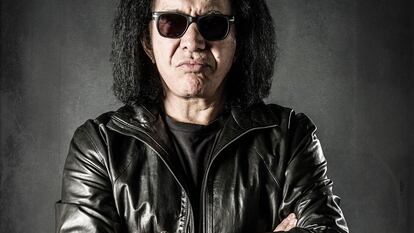 Gene Simmons, retratado en 2013. La banda que lidera, Kiss, finaliza este año la que jura que es, esta vez sí, su última gira.