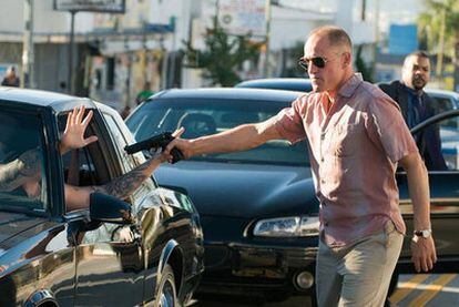 Woody Harrelson, en un fotograma de la película <i>Rampart,</i> dirigida por Oren Moverman con guion de James Ellroy.