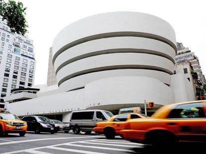 El exterior del Museo Guggenheim de Nueva York, obra del arquitecto Frank Lloyd Wright.