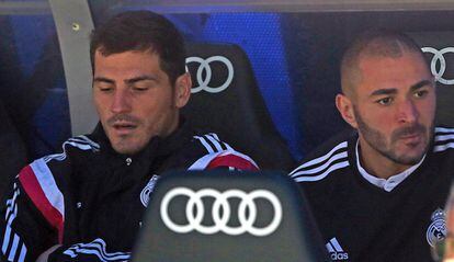 Casillas y Benzema en el banquillo
