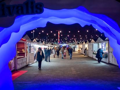 Inauguración de Árticus, nuevo parque de atracciones en la Casa de Campo, el 16 de diciembre de 2022.