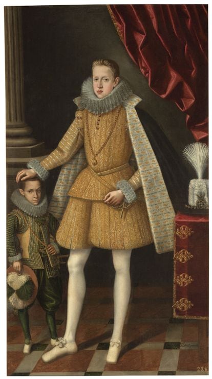 'El príncipe Felipe y Miguel Soplillo', de Rodrigo de Villandrando. 
