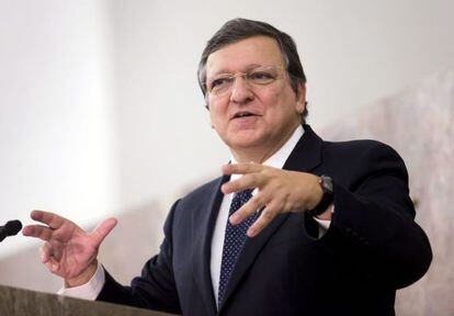El presidente de la Comisión, Jose Manuel Durao Barroso.