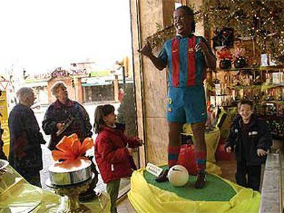 Ronaldinho, de chocolate