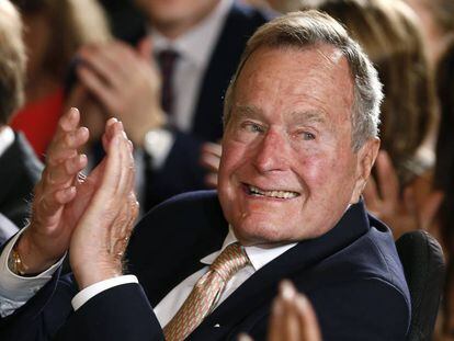 El expresidente Bush en una imagen de archivo. 