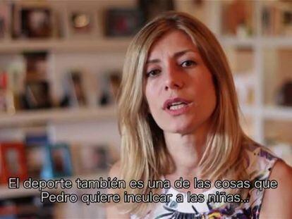 La bilbaína Begoña Gómez, esposa de Pedro Sánchez.