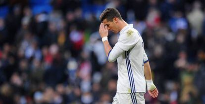 Cristiano Ronaldo, durant un partit amb el Reial Madrid.