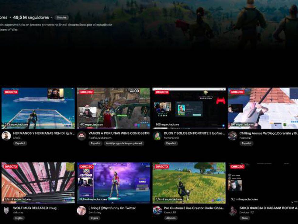 Fortnite Twitch 2.0 Los Lideres Del Streaming De Fortnite A Twitch El Videojuego Reina En Internet Tecnologia El Pais