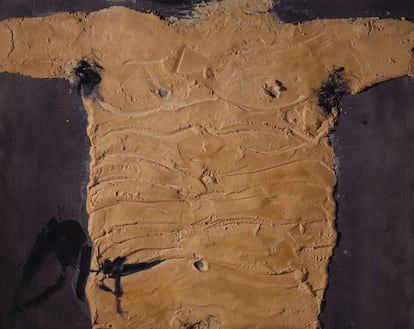 'Imatge de Cos' 2007. Técnica mixta sobre madera 130 x 162.