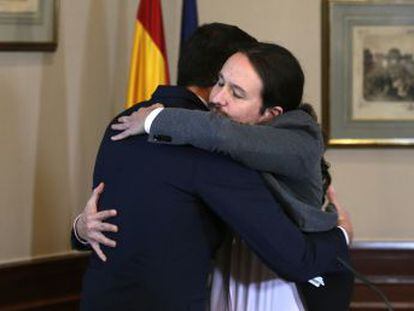 El PSOE y Unidas Podemos buscan pactos con otros partidos para alcanzar la mayoría. El líder de la formación morada será vicepresidente del nuevo Ejecutivo