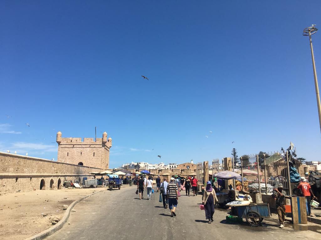 Esauira, ciudad costera de Marruecos, vuelve a la calma tras el seísmo de la noche del viernes.