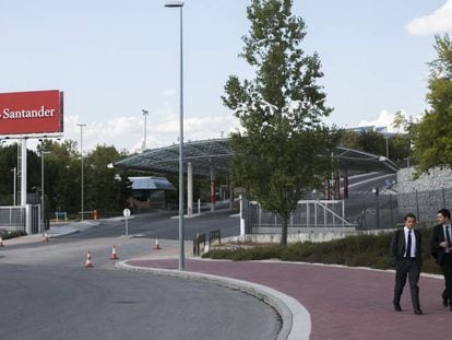 La Ciudad Financiera del Santander, en Boadilla del Monte (Madrid).