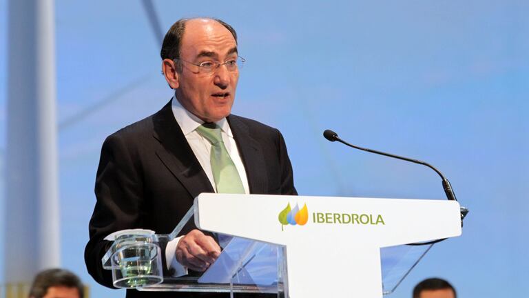 El presidente de Iberdrola, Ignacio Sánchez Galán.