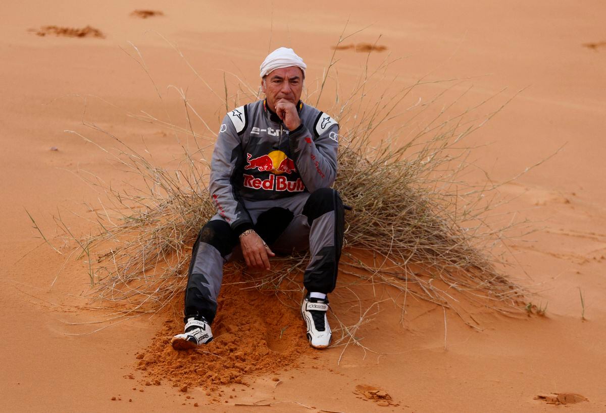 Carlos Sainz fractured two vertebrae in a crash at the Dakar Rally |  sports