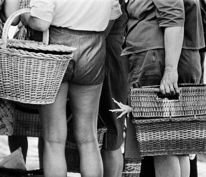 Pata que quiere tocar pierna, Banyoles, Girona (1966).