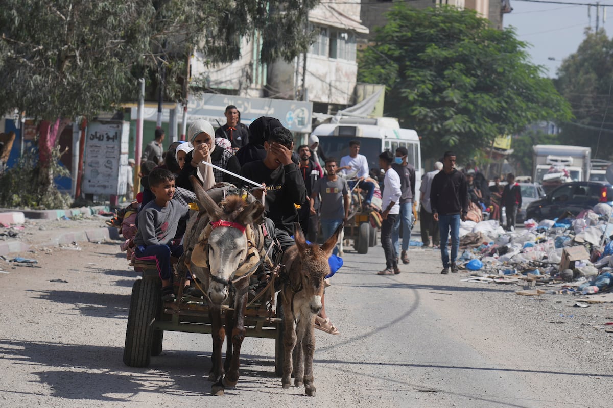 Los palestinos sufren en Gaza el mayor éxodo desde la Nakba de hace 75 años | Internacional