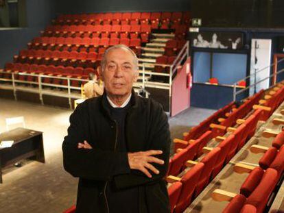 Salvador T&aacute;vora, en 2007 cuando se abri&oacute; su teatro en el Cerro del &Aacute;guila.