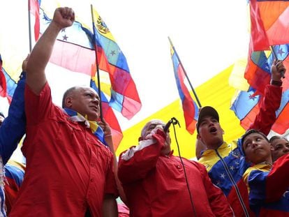 Diosdado Cabello, presidente de la Constituyente de Venezuela.