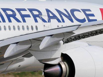 Un Airbus A350 de Air France, en Toulouse (Francia).
