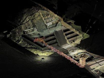 Cuatro Ramos De Flores De Mas De 1 800 Anos Cierran La Exploracion Del Tunel De Teotihuacan Cultura El Pais