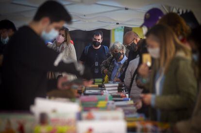 Ambiente en el barrio de San Andreu.