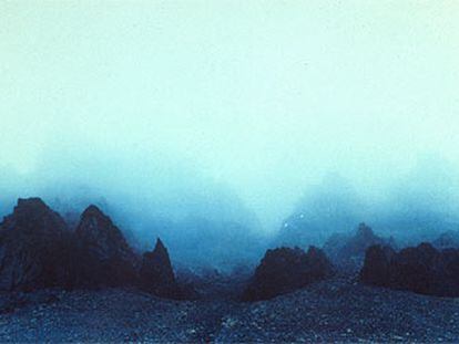 'Island fog' (2002), fotografía de Axel Hütte.