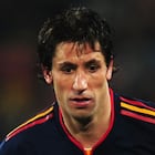 JOHANNESBURG, SOUTH AFRICA - JULY 03: Joan Capdevila of Spain in action during the 2010 FIFA World Cup South Africa Quarter Final match between Paraguay and Spain at Ellis Park Stadium on July 3, 2010 in Johannesburg, South Africa. (Photo by Mike Hewitt - FIFA/FIFA via Getty Images)