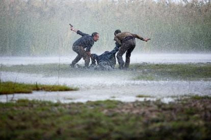 Fotograma de la película 'La Isla Mínima'.