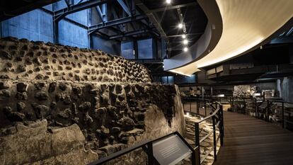 Ventanas arqueológicas de Ciudad de México, en imágenes