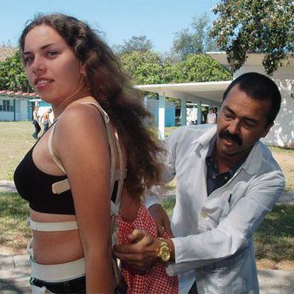 Irina Sionka, un <i>niña de Chernóbil</i> atendida en Tarará (Cuba).
