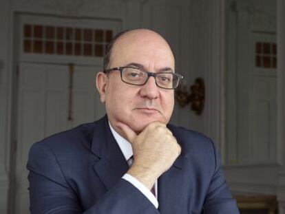 El presidente de la Asociaci&oacute;n Espa&ntilde;ola de Banca (AEB), Jos&eacute; Mar&iacute;a Rold&aacute;n. EFE/Archivo