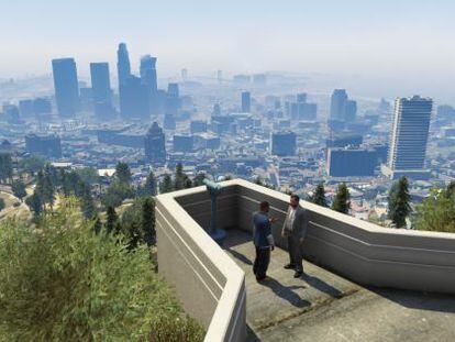 Escena de &#039;GTA V&#039;. 