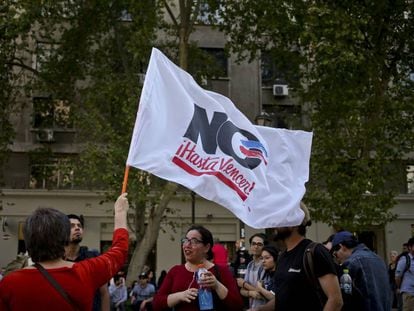 Celebración en Chile del 30 aniversario de la victoria del 'No' a Pinochet.