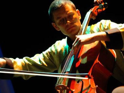 El músico Matthieu Saglio actuará el próximo domingo en la sala Russafa de Valencia.