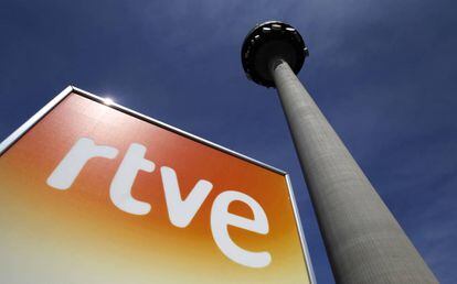 Sede de RTVE en las instalaciones de Torrespaña.