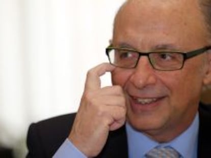 El ministro de Hacienda y Administraciones P&uacute;blicas, Crist&oacute;bal Montoro.