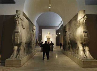 El Museo Arqueológico de Irak, durante su inauguración.